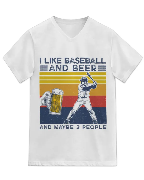 Unisex Jersey SS V-Neck T-Shirt