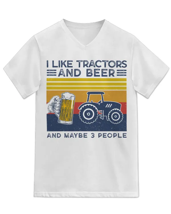 Unisex Jersey SS V-Neck T-Shirt