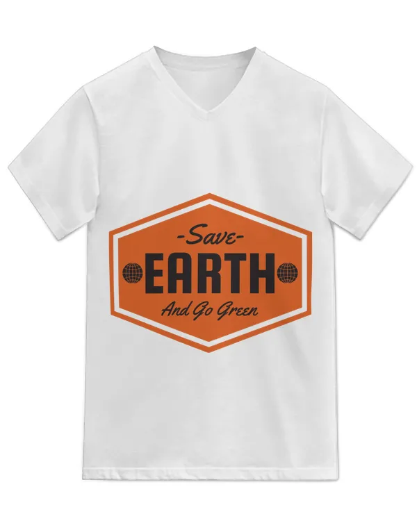 Unisex Jersey SS V-Neck T-Shirt