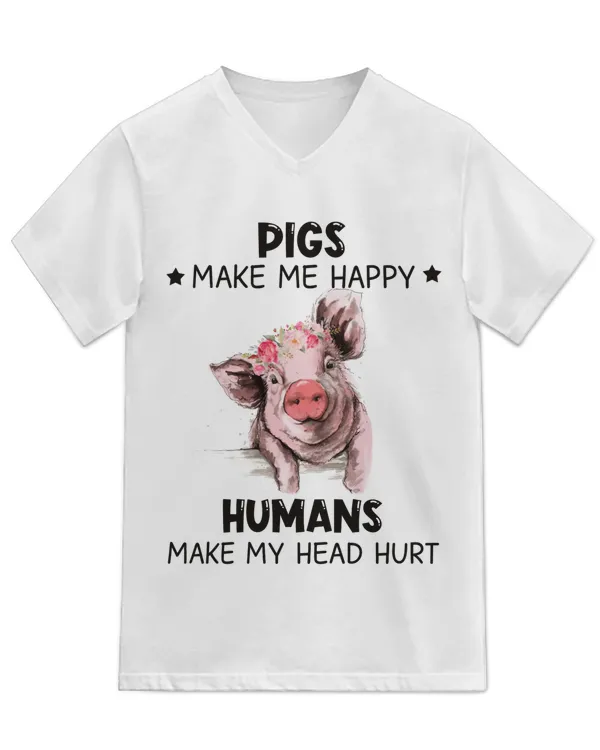 Unisex Jersey SS V-Neck T-Shirt