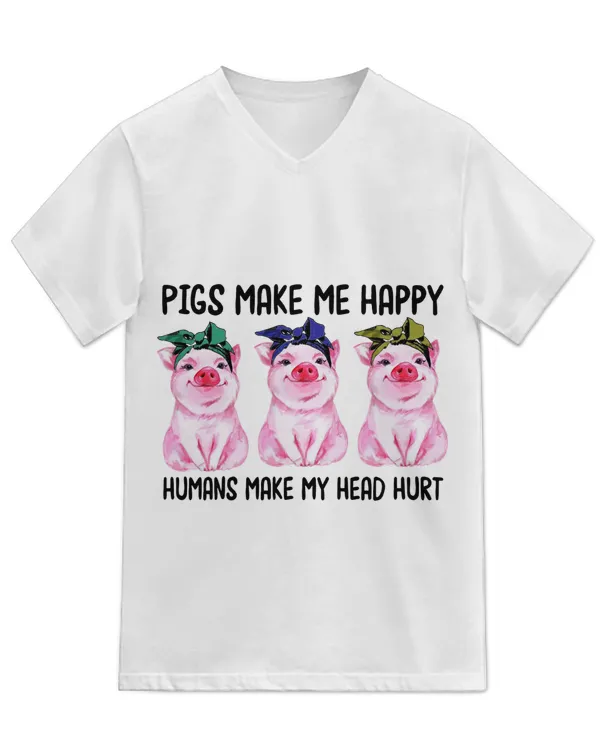 Unisex Jersey SS V-Neck T-Shirt