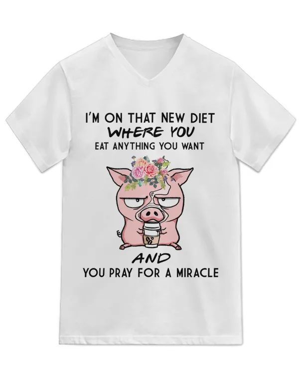 Unisex Jersey SS V-Neck T-Shirt