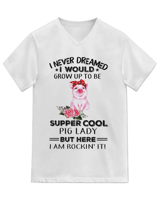 Unisex Jersey SS V-Neck T-Shirt