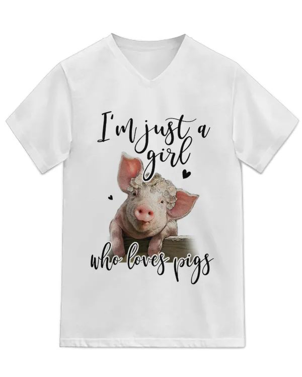 Unisex Jersey SS V-Neck T-Shirt