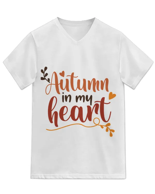 Unisex Jersey SS V-Neck T-Shirt