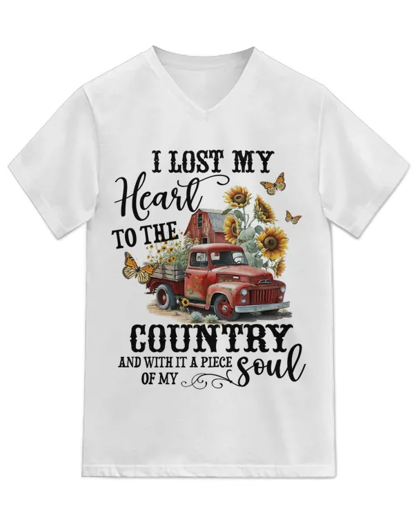 Unisex Jersey SS V-Neck T-Shirt