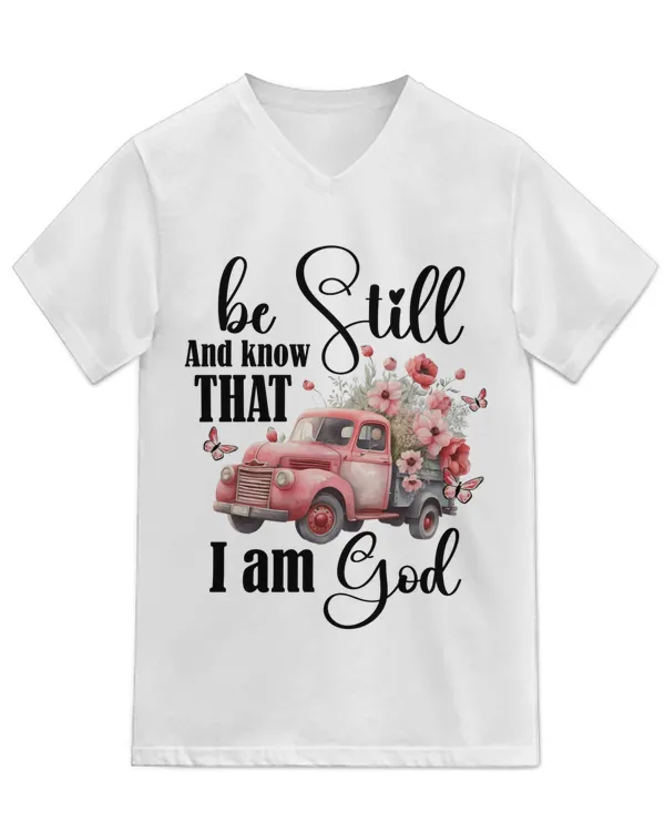 Unisex Jersey SS V-Neck T-Shirt