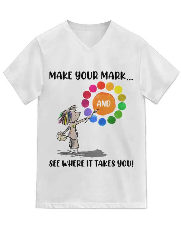 Unisex Jersey SS V-Neck T-Shirt