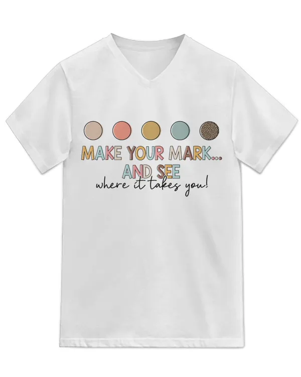 Unisex Jersey SS V-Neck T-Shirt