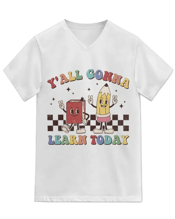 Unisex Jersey SS V-Neck T-Shirt