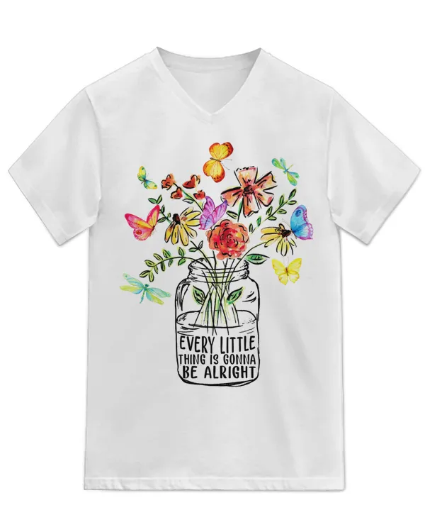 Unisex Jersey SS V-Neck T-Shirt