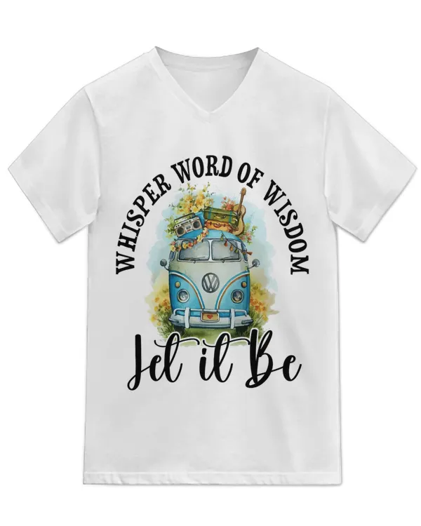 Unisex Jersey SS V-Neck T-Shirt