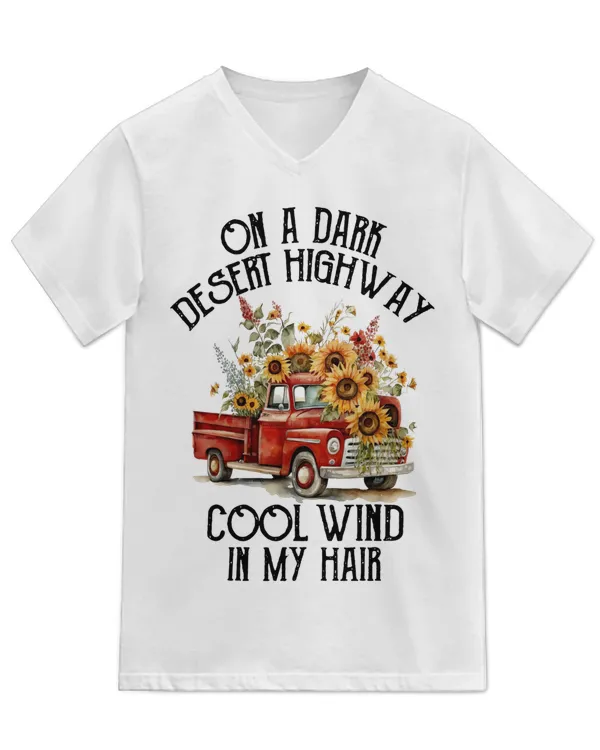 Unisex Jersey SS V-Neck T-Shirt