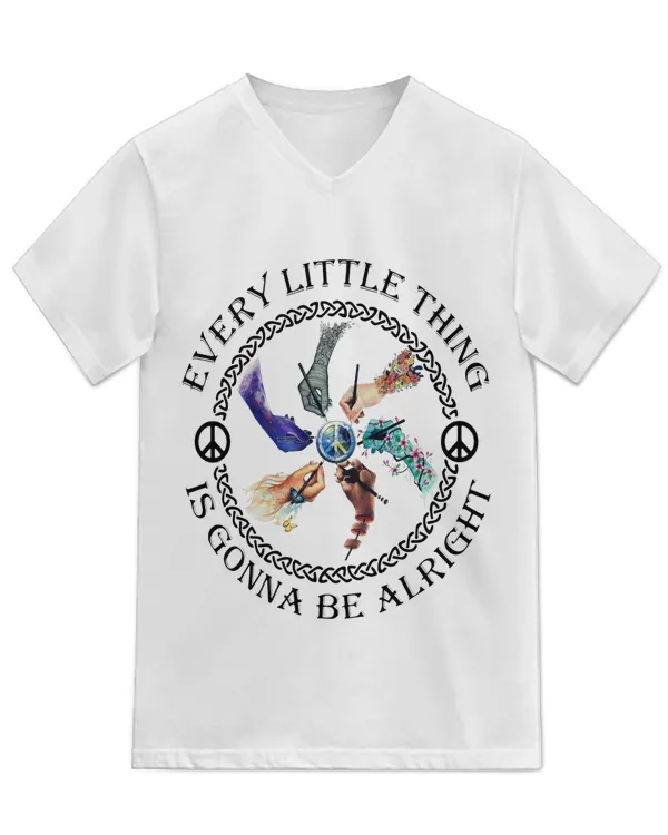 Unisex Jersey SS V-Neck T-Shirt