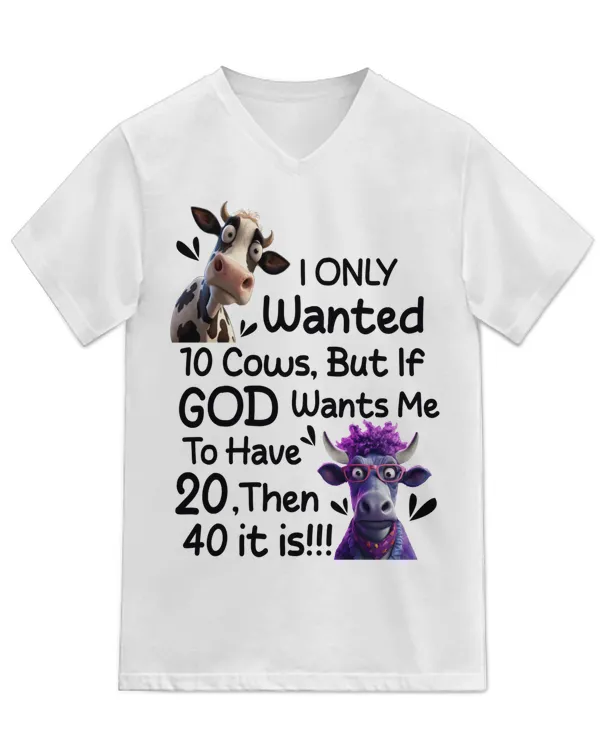 Unisex Jersey SS V-Neck T-Shirt