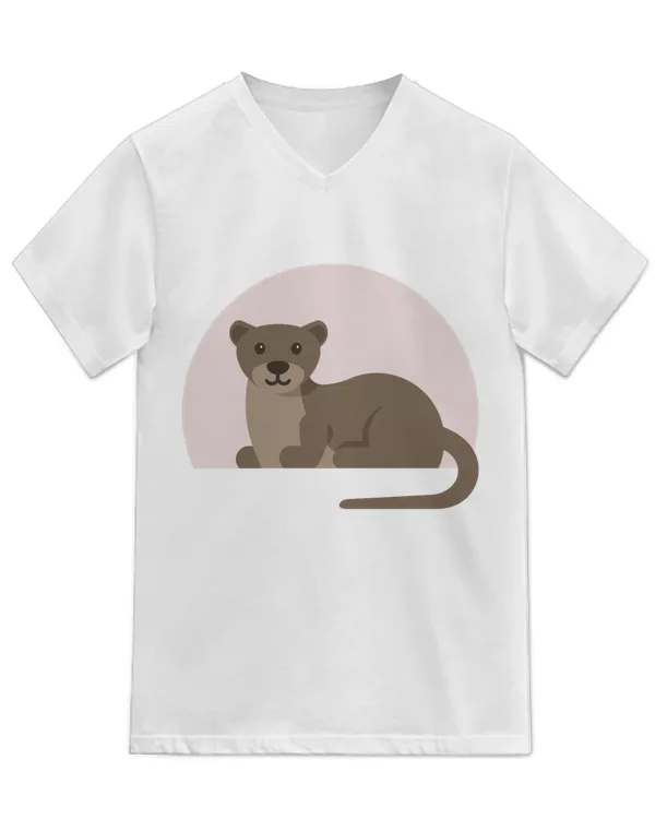 Unisex Jersey SS V-Neck T-Shirt