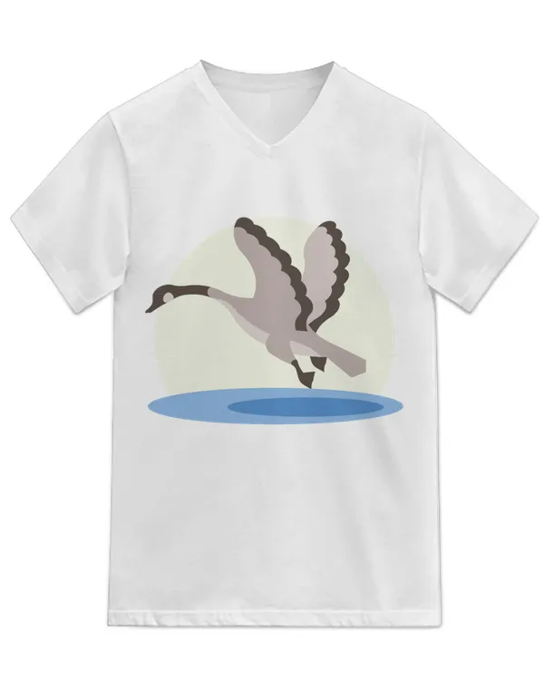 Unisex Jersey SS V-Neck T-Shirt
