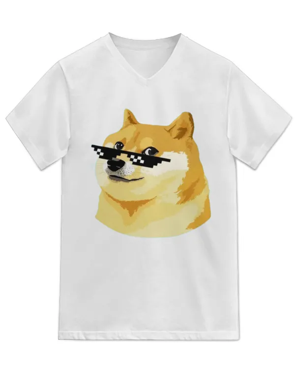 Unisex Jersey SS V-Neck T-Shirt