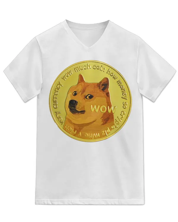 Unisex Jersey SS V-Neck T-Shirt