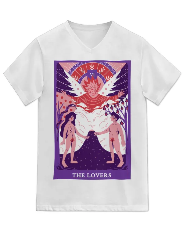 Unisex Jersey SS V-Neck T-Shirt