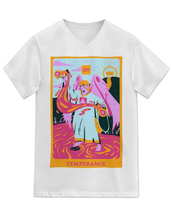 Unisex Jersey SS V-Neck T-Shirt