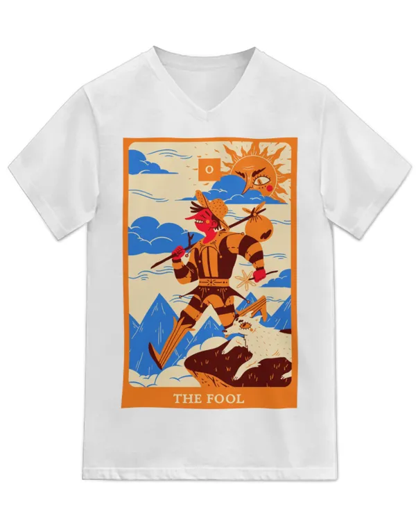 Unisex Jersey SS V-Neck T-Shirt