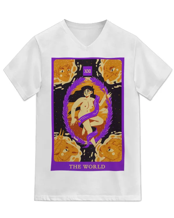 Unisex Jersey SS V-Neck T-Shirt