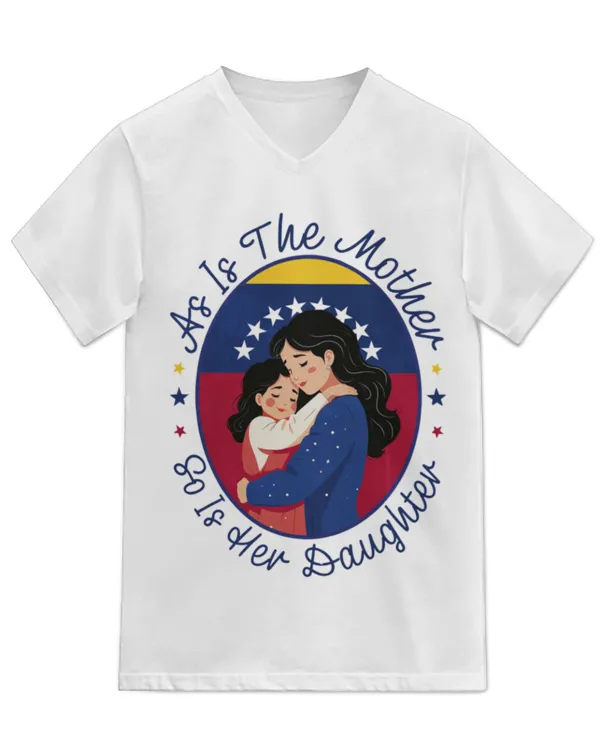 Unisex Jersey SS V-Neck T-Shirt
