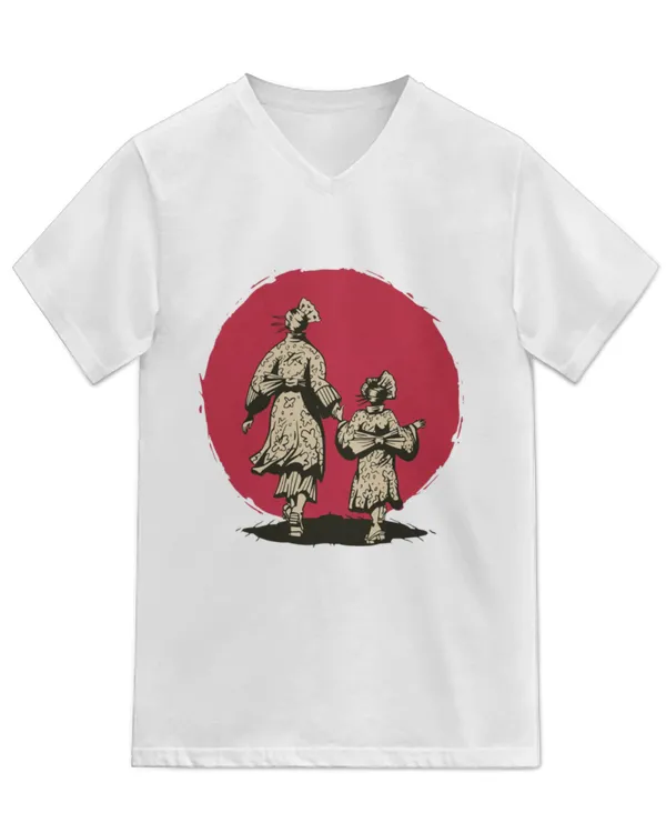 Unisex Jersey SS V-Neck T-Shirt
