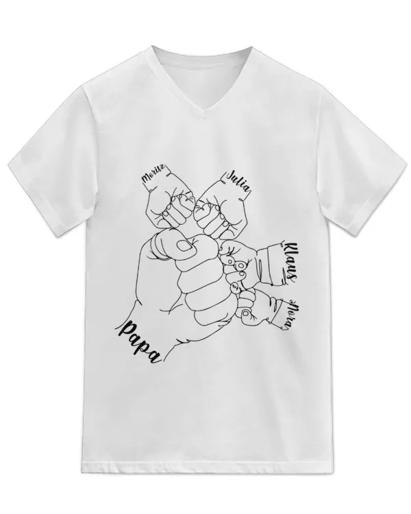 Unisex Jersey SS V-Neck T-Shirt
