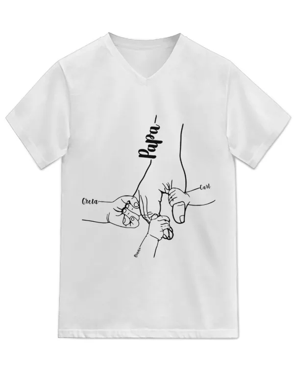 Unisex Jersey SS V-Neck T-Shirt