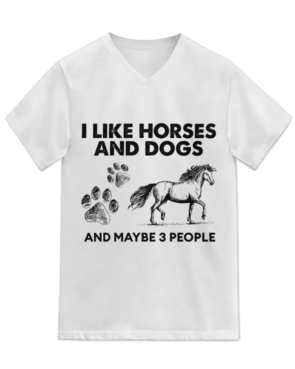 Unisex Jersey SS V-Neck T-Shirt
