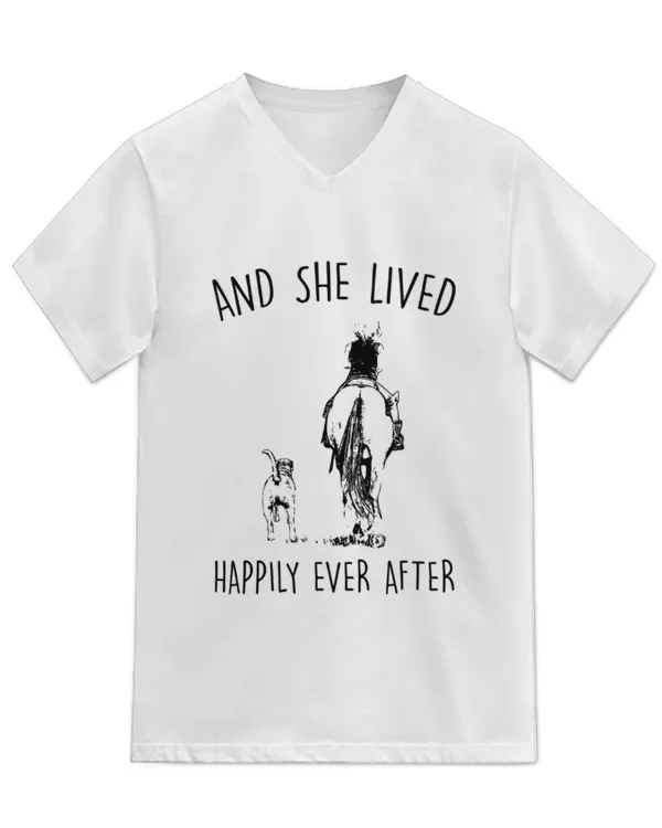 Unisex Jersey SS V-Neck T-Shirt