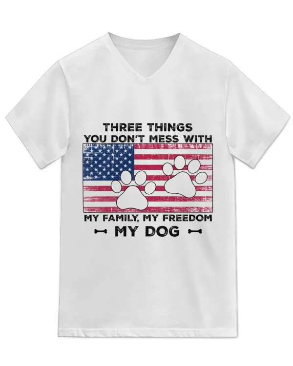 Unisex Jersey SS V-Neck T-Shirt
