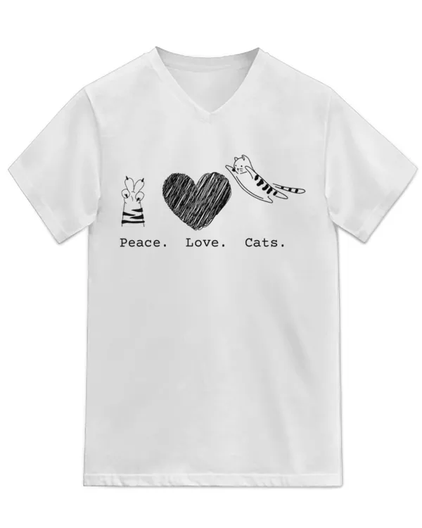 Unisex Jersey SS V-Neck T-Shirt