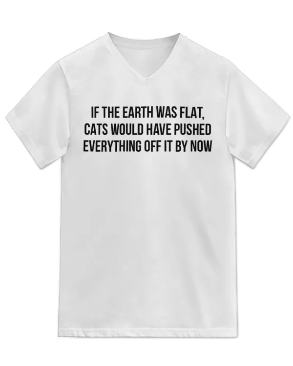 Unisex Jersey SS V-Neck T-Shirt