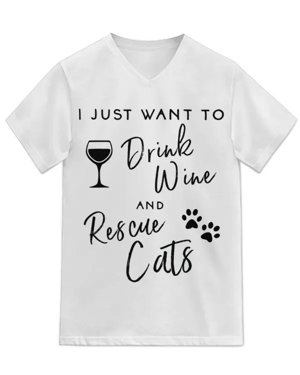 Unisex Jersey SS V-Neck T-Shirt