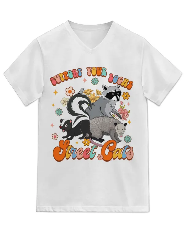 Unisex Jersey SS V-Neck T-Shirt