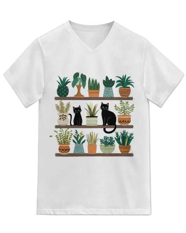 Unisex Jersey SS V-Neck T-Shirt