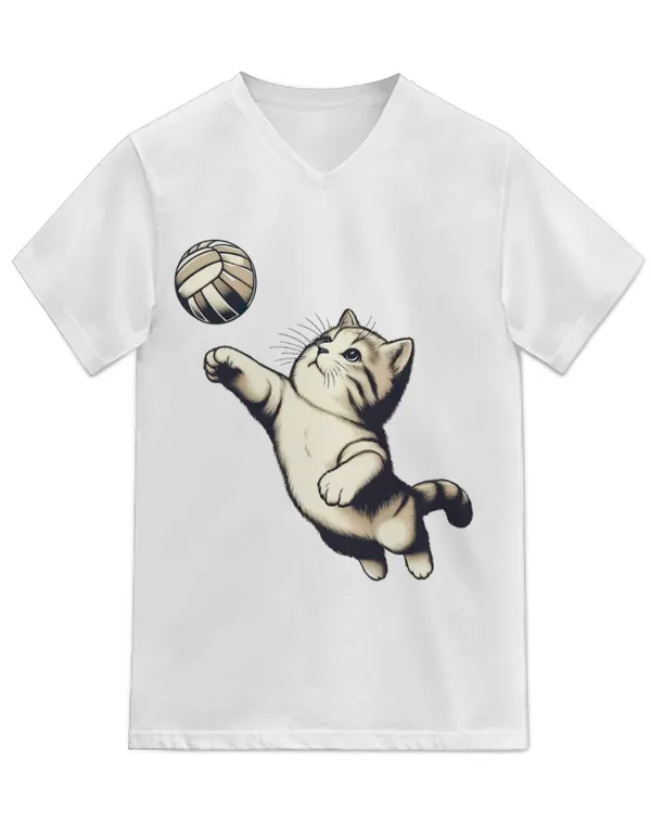 Unisex Jersey SS V-Neck T-Shirt