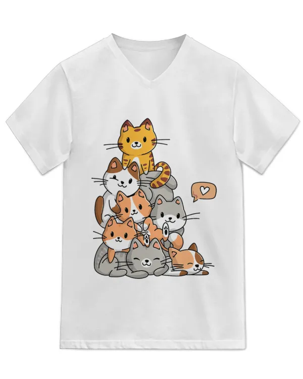 Unisex Jersey SS V-Neck T-Shirt