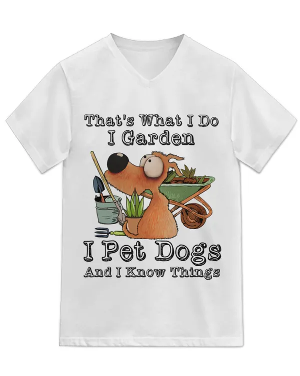 Unisex Jersey SS V-Neck T-Shirt