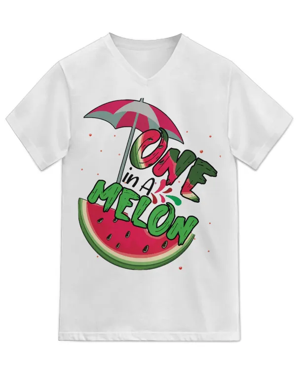 Unisex Jersey SS V-Neck T-Shirt