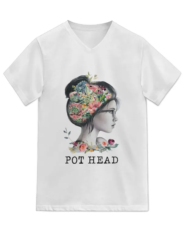 Unisex Jersey SS V-Neck T-Shirt