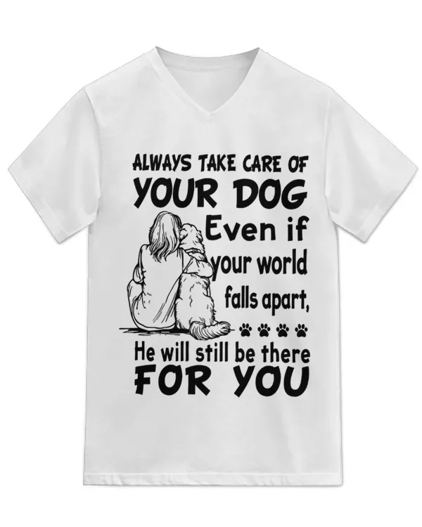 Unisex Jersey SS V-Neck T-Shirt