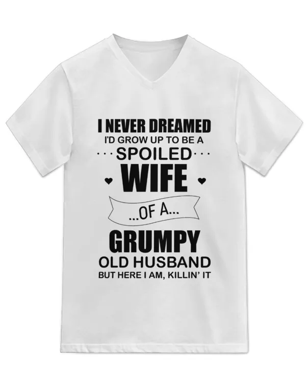 Unisex Jersey SS V-Neck T-Shirt