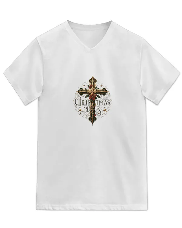 Unisex Jersey SS V-Neck T-Shirt