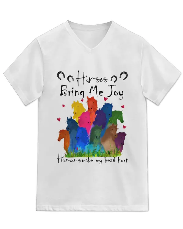 Unisex Jersey SS V-Neck T-Shirt