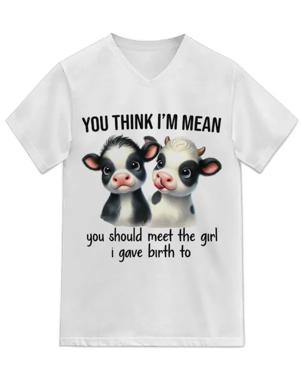 Unisex Jersey SS V-Neck T-Shirt
