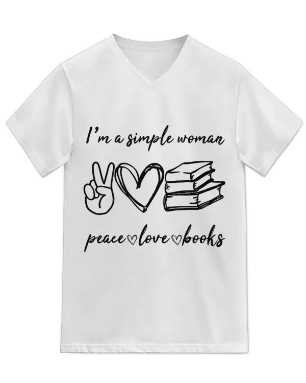 Unisex Jersey SS V-Neck T-Shirt